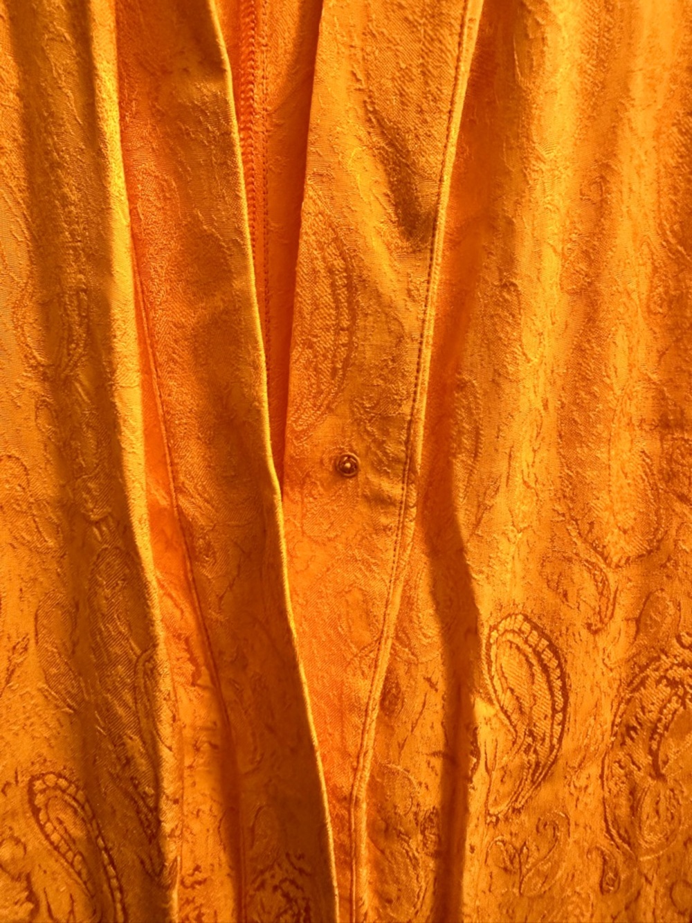 Zara Sleeveless Orange Wide-Leg Jumpsuit - Picture 6 of 12